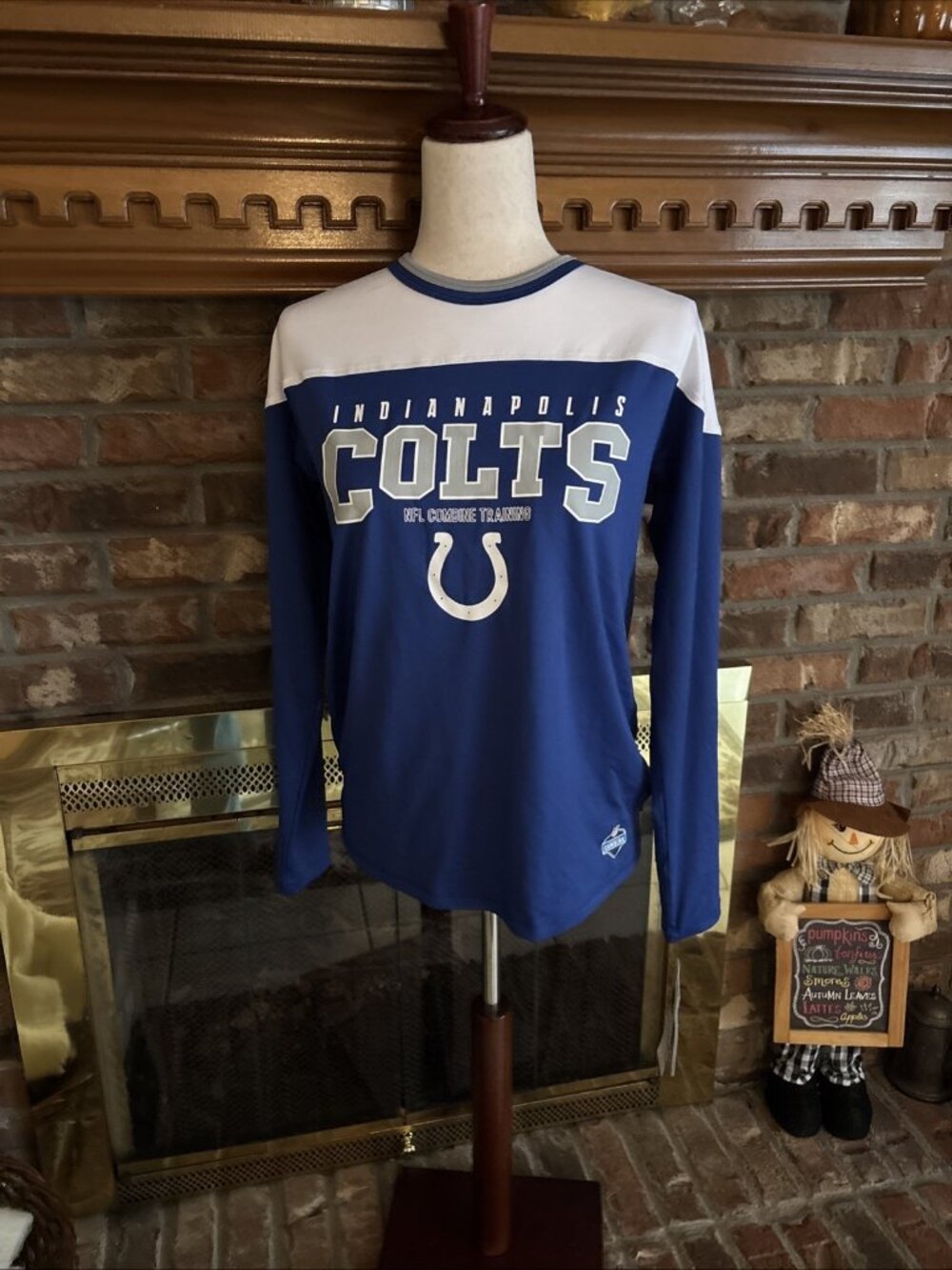 NFL Combine Women’s Long Sleeve Indianapolis Colts Shirt NWT Size Small